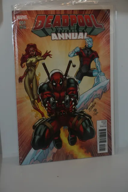 Deadpool Annual #1 - Ron Lim Variant Cover - Marvel Comics 2016 NM