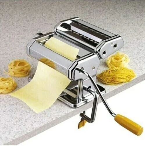 Inoxpran Macchina Per La Pasta Manuale In Acciaio Cromato 150 Mm - 2