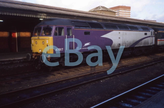 35MM RAILWAY SLIDE of Class 47 47817 @ Reading - Copyright to Buyer £4. ...