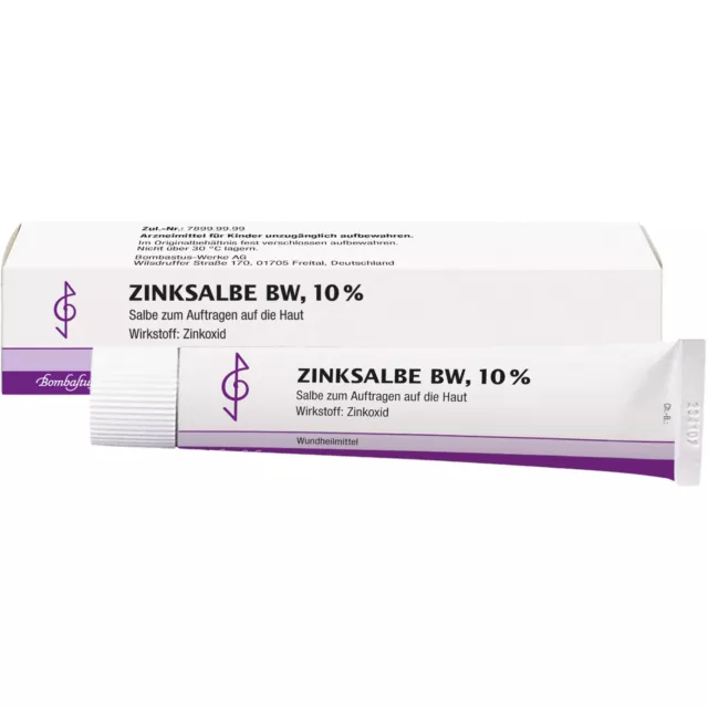 Bombastus Zinksalbe BW, 10% Wundheilmittel, 50 ml Salbe 4677840