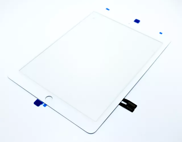 DIGITIZER für iPad 9.7 2018 6. Gen A1893 A1954 WEIß Touchscreen Klebestreifen