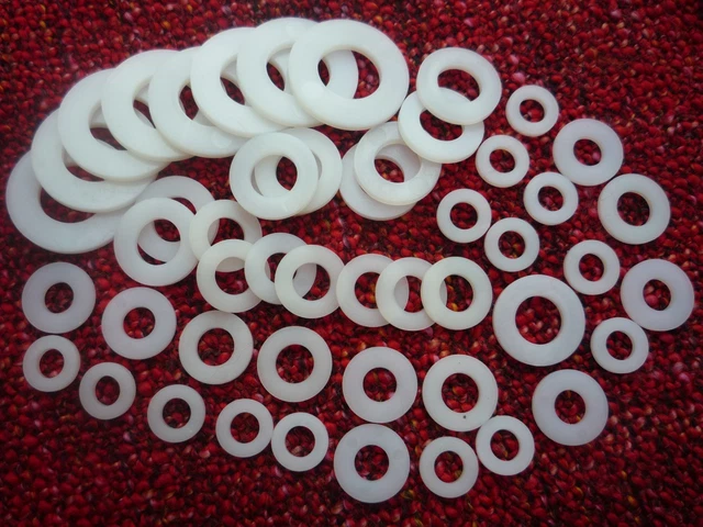 Nylon Kunststoff Sechskant Muttern PA66 Mutter M2 M2.5 M3 M4 M6 M8 M10