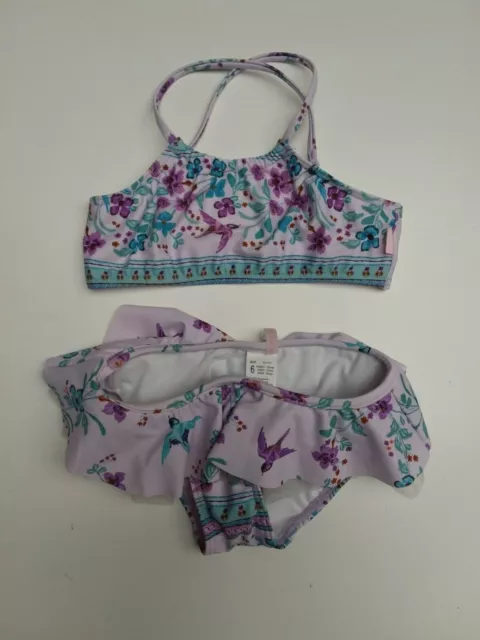 Swimsuit 2pcs Girl " Folklorica Splashproof Apron Tankini " - Seafolly 01619