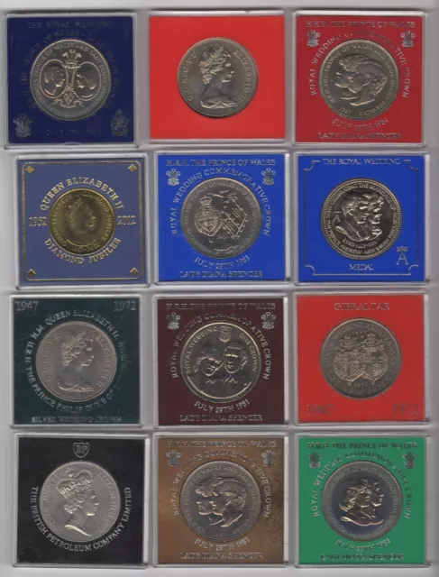 Cased Commemorative Coins/Medals Elizabeth II Choose Your Cased Coin/Medal