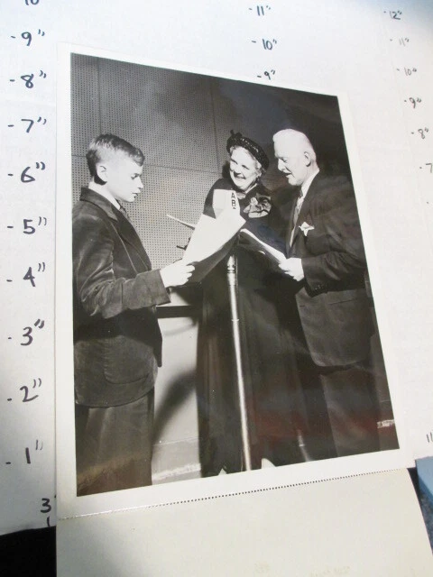 ABC TV radio show photo 1953 WACKY SMALL BOY Richard Wigginton House Jameson