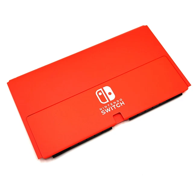 NINTENDO SWITCH OLED Gehäuse Rückseite Case Housing Rot Mario Edition ...
