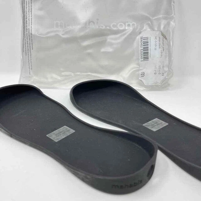 Mahabis Detachable Black Slipper Soul Womens 9 Mens 6