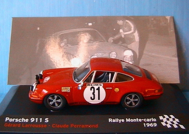 PORSCHE 911 S LARROUSSE RALLYE MONTE CARLO 1969 Bonboillon 70150