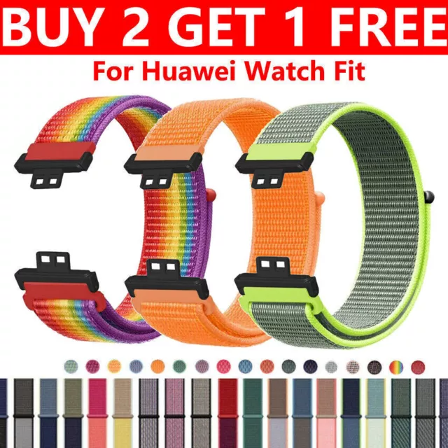 Nylon Band For Huawei Watch FIT Strap Loop Wristband Belt Bracelet Accessories