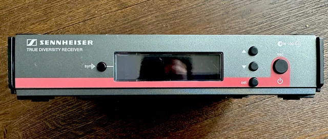 Sennheiser EW100 EM100 G3 GB Wireless Microphone Radio Receiver 606MHz - 648MHz.