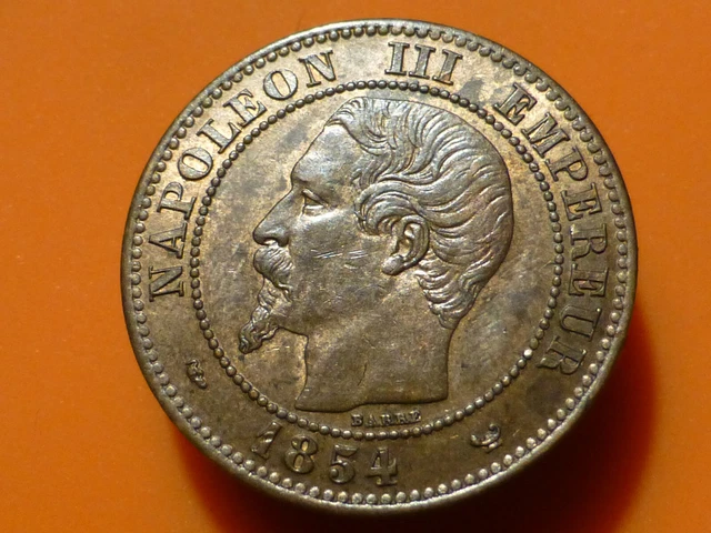 2 Centimes - Napoleon Iii - 1854 W - Introuvable En Qualite Sup++/Spl !