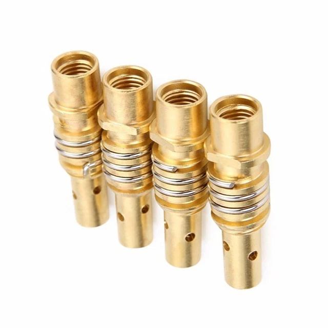 Set ugelli bruciatore di saldatura CO2 16 pezzi con testa di saldatura supporto contatto 15 ak