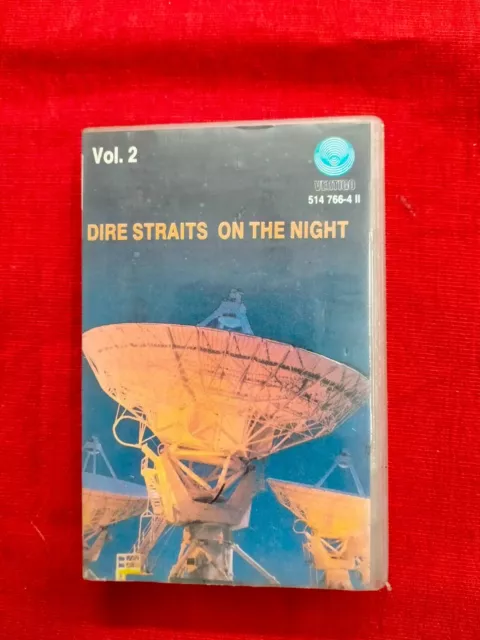 Dire Straits On the Night Vol2 RARE orig Cassette tape INDIA Clamshell  1993