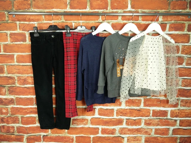 Girl Bundle Age 5-6 Year Next Gap Zara Cords Leggings Sweater Pullover Top 116Cm