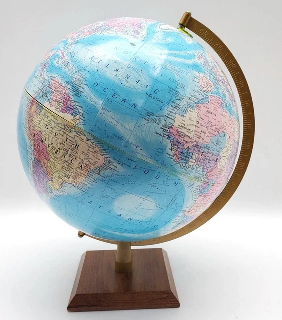 GLOBEMASTER Blue Table Globe 12in Diameter