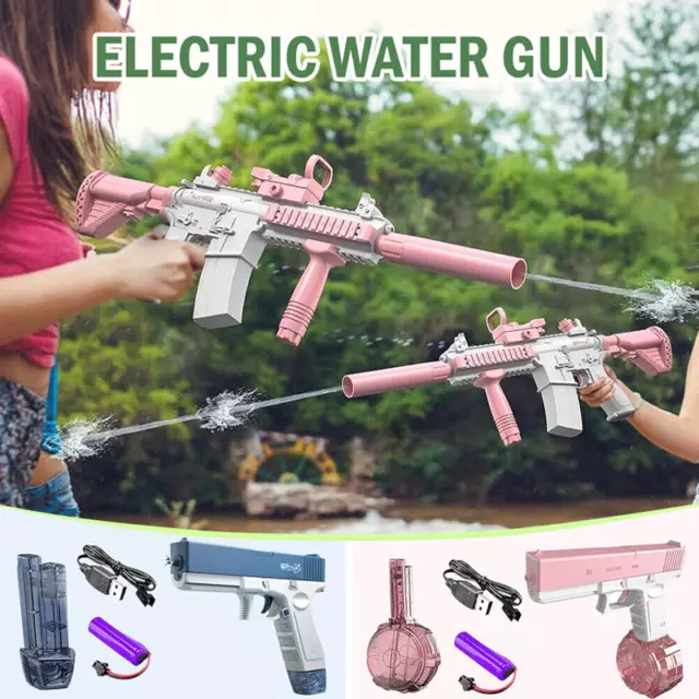 Electric Water Guns Pistol for Adults & Children Summer Pool Beach Toy Outdoor