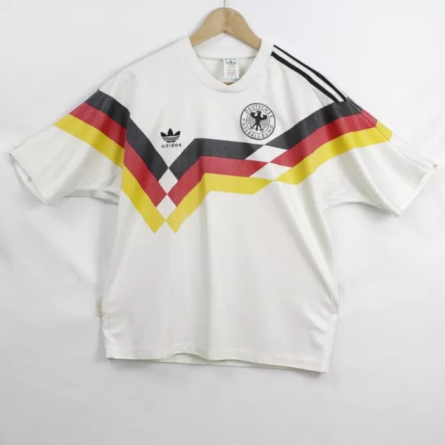 Maglia da Calcio Germania Adidas 1988-90 taglia L da uomo