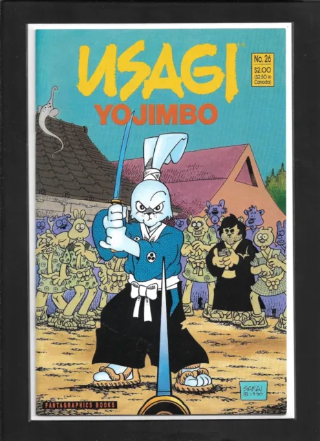 Usagi Yojimbo #26 (1991): Fantagraphics Books! Stan Sakai! TMNT! VF+ (8.5)!