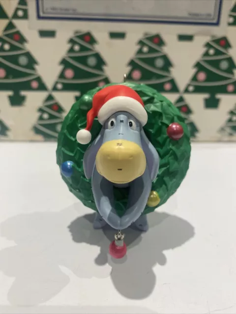 O Christmas Eeyore Winnie Pooh 2021 Hallmark Keepsake Ornament New In Box