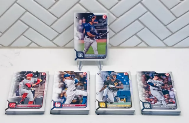 2022 Bowman Baseball Vets Complete Set #1-100 WANDER FRANCO RC SHOHEI OHTANI!!!