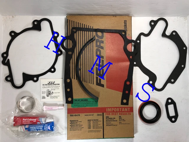 Fel-Pro Tcs45479 Timing Cover Set Ftis Gm V8 260 / 350 Diesel Engine 1978-84