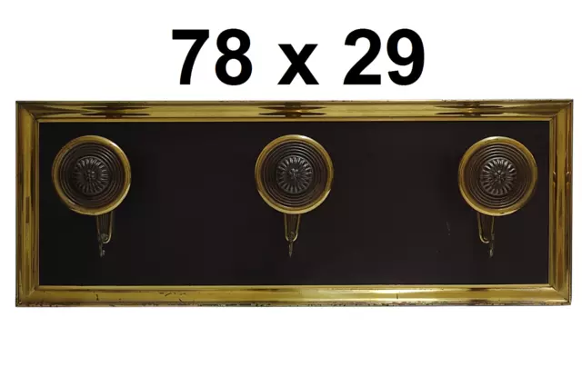 Appendiabiti vintage in ottone antichi Appendi abiti muro ingresso anni 50 60 70