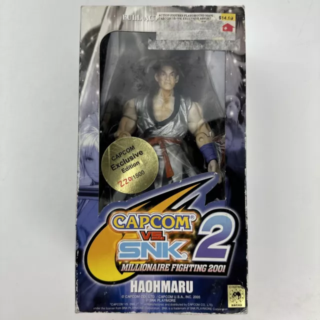 Haohmaru Capcom vs SNK 2 Millionaire Fighting 2001 Action Figure 6" Toy New