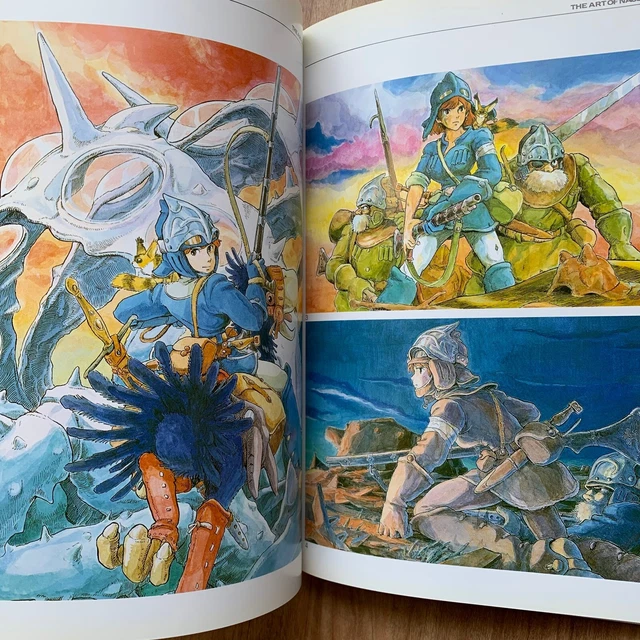 NAUSICAA THE ART of Nausicaa Hayao Miyazaki Studio Ghibli Movie ...