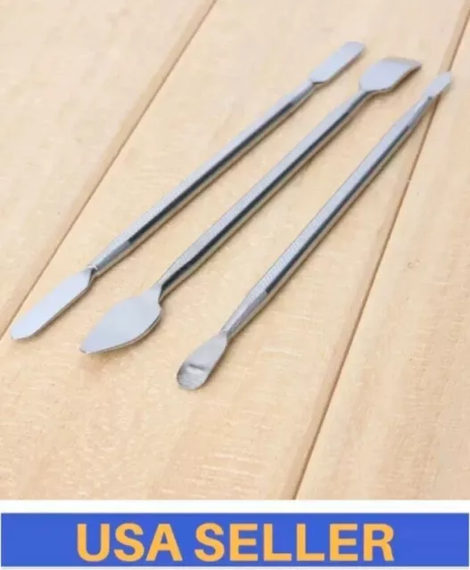 3 Pcs Set Metal Spudger Repair Opening Tools for iPhone Laptop Tablet Smartphone