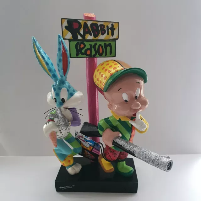 Britto Looney Tunes Elmer Fudd and Bugs Bunny Fig - 4055720