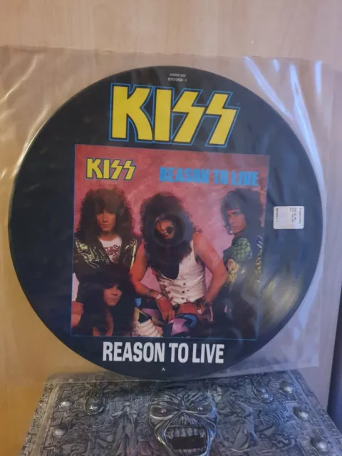 Kiss Reason To Live 12" Picture Disc Crazy Nights