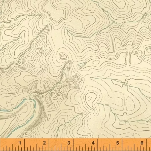 Windham Meridian Topographical Quilt Fabric