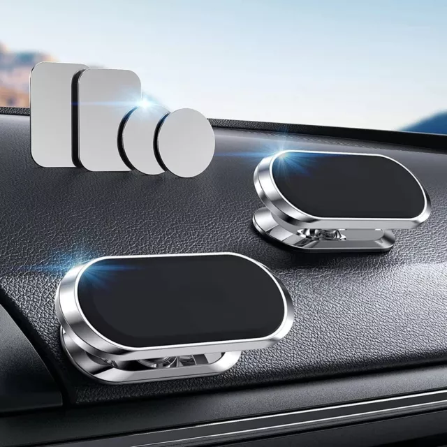 Magnetic Car Mount Holder Stand Dashboard 360° Rotating For Cell Phone Universal