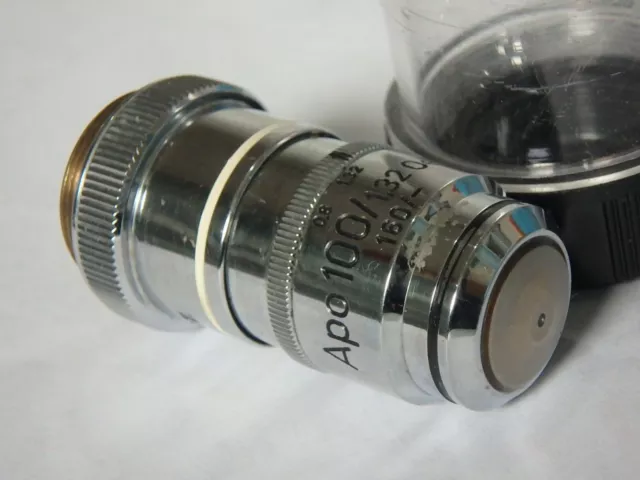 Zeiss Microscope objective - many choices PlanApo,10x, 25x, 2.5x,100x,Pol40x etc 2