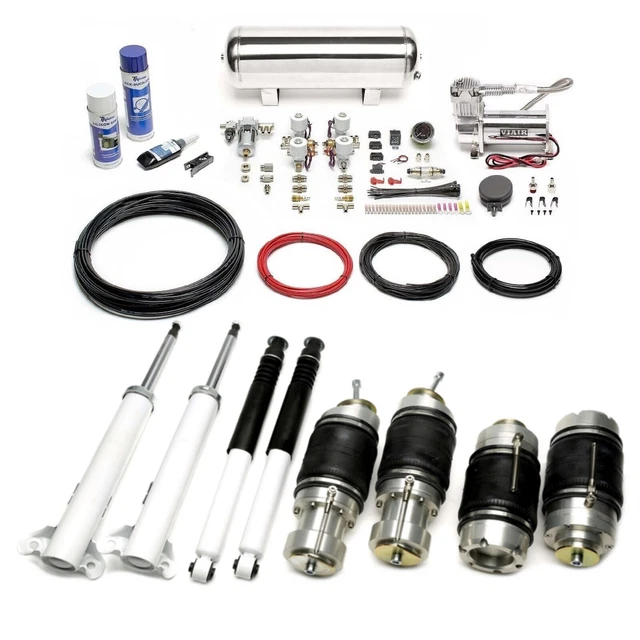Ta technix Air Châssis Kit Sportifs Vote Argent pour Mercedes 190 W201