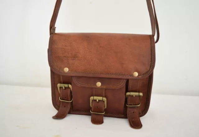Femmes Femme Cuir Fourre-Tout Sac à Main Messager Bandoulière Cartable 7