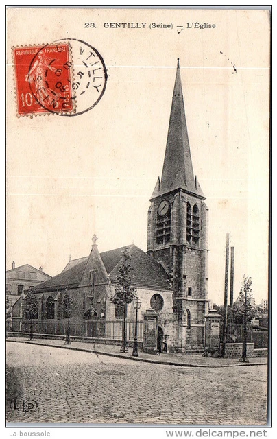 94 GENTILLY - l'eglise