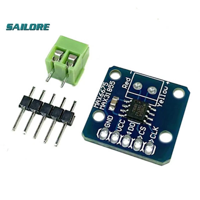 MAX31855 MODULE K Type Thermocouple Temp Sensor 0-800 Degrees ...