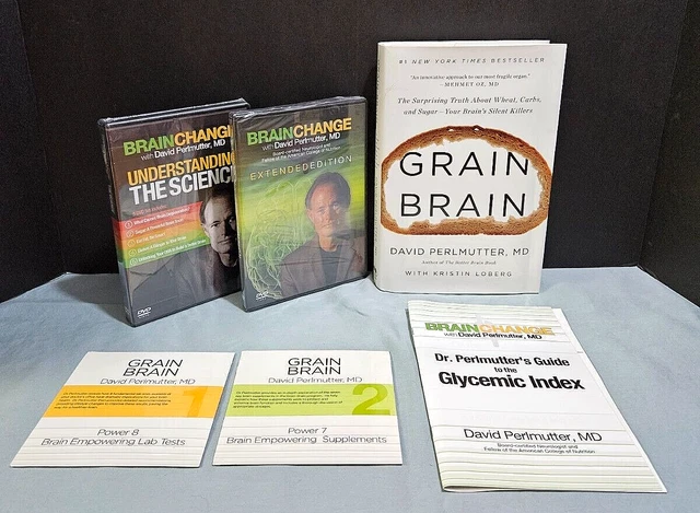 NEW Brain Change Master Package DVD Book CD's David Perlmutter, MD Sealed
