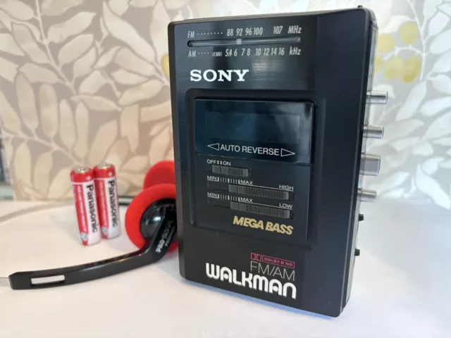 MANUTENZIONE Vintage Sony Walkman WM-BF57 DOLBY B SENZA RISERVA NUOVO Lettore di cassette cintura