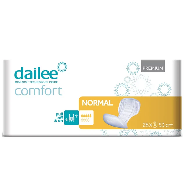 Dailee Comfort Premium Normal anatomische Polster, 28 Stück, blitz UPS