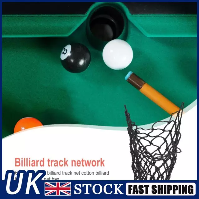 6 Pcs Billiards Net Pocket Pool Durable Mesh Bag Long Service Life for Billiards