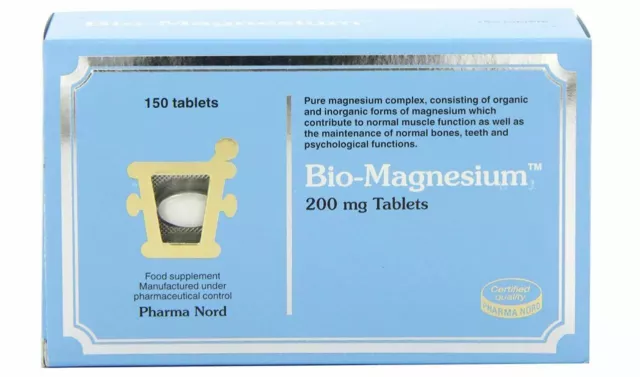 Pharma Nord Bio-Magnesium 200mg Tablets (150)  BBE 09/2027