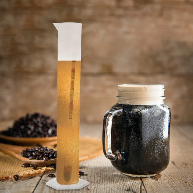 Densimètre Hydromètre, Testeur d'Hydromètre avec Hydromètre à Sucre et Bière, Valeur Imbattable