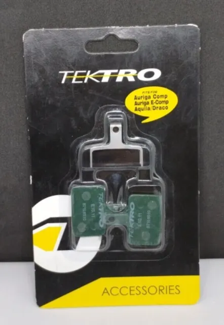 TEKTRO..Organic Disc Pad (E10.11) Fits-Auriga Comp/ Auriga E-Comp/ Aqulla/Draco