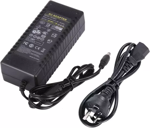 Cfsadapter AC DC 48V 3A Power Supply Adapter 144W Charger 48V3A Switching Power