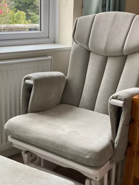 Kub Glider Nursing Chair with Footstool Cream (John Lewis)