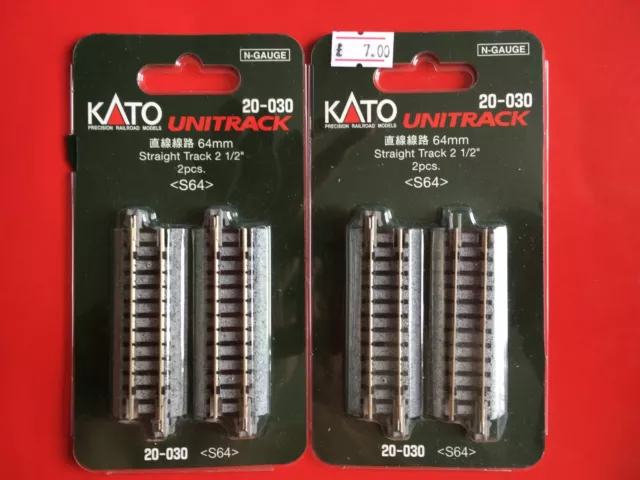 Kato 20-030 2 Sets N Gauge 2 Pieces Per Set