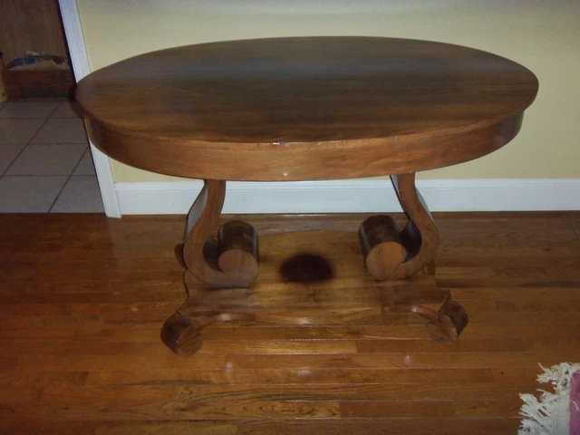 Antique Mersman Brothers Library Table