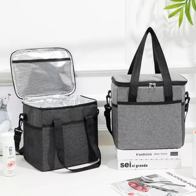 25L Outdoor Portable Lunch Bag Thermal Insulated Food Container Cooler Bag AU